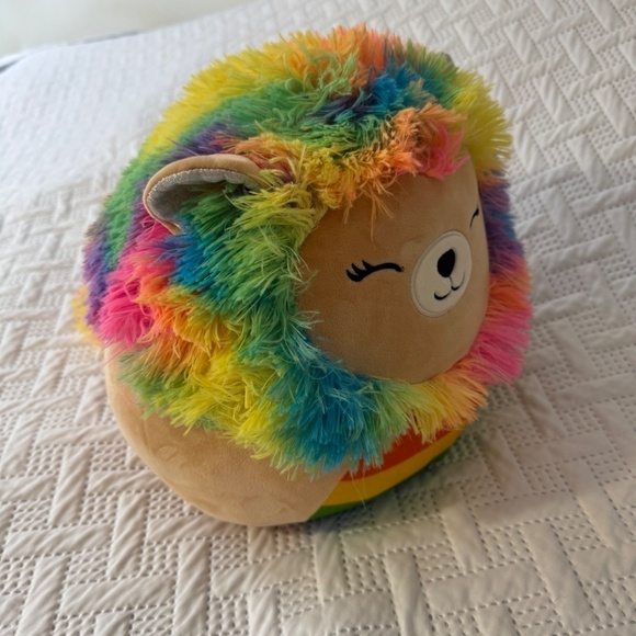 Squishmallows KellyToys Large Rainbow Lion Cuddle Sensory Soft Stuffed A… - Picture 5 of 5